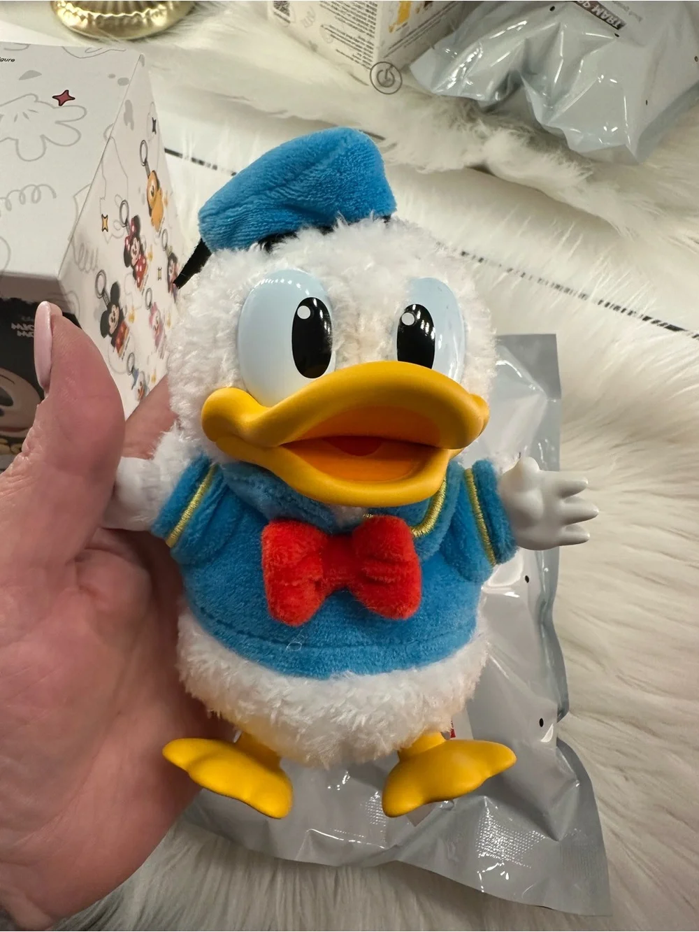 Pop Mart Disney Mickey Mouse Collectible Figure- Donald Duck Keychain